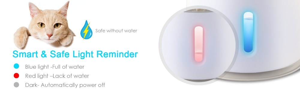 2.4L Automatic Cat Water Fountain 2.4L Automatic Cat Water Fountain