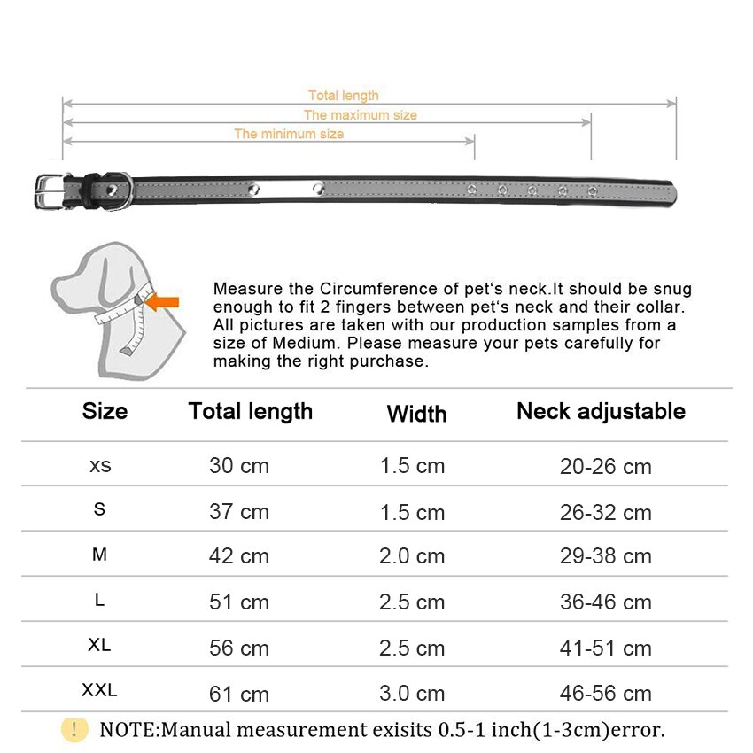Personalized Reflective Dog Collar