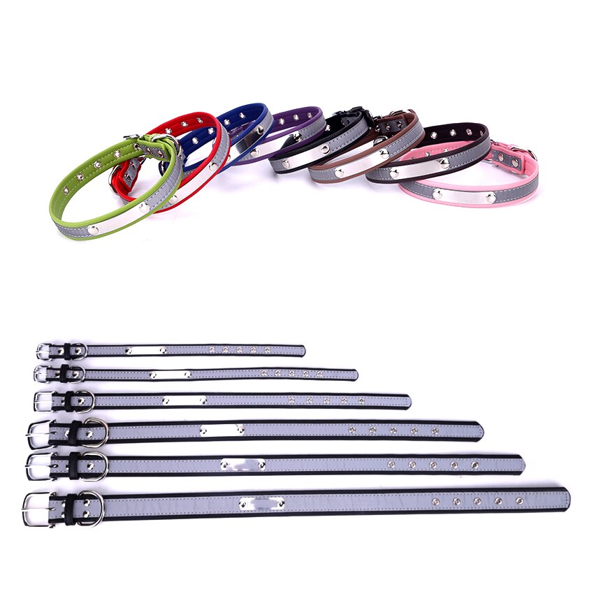 Personalized Reflective Dog Collar