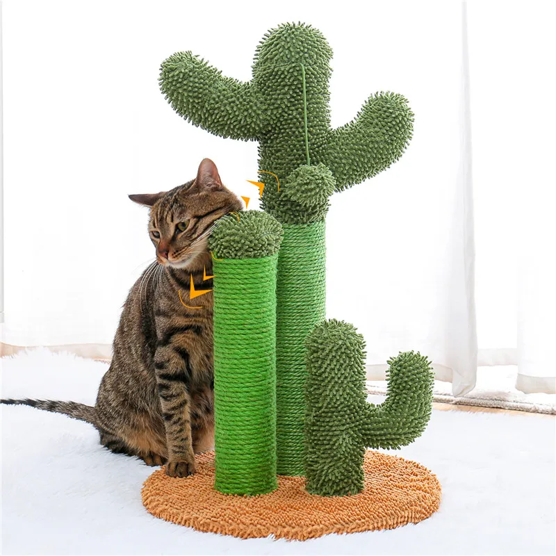 Cactus Shaped Cat Scratching Post Cactus Shaped Cat Scratching Post